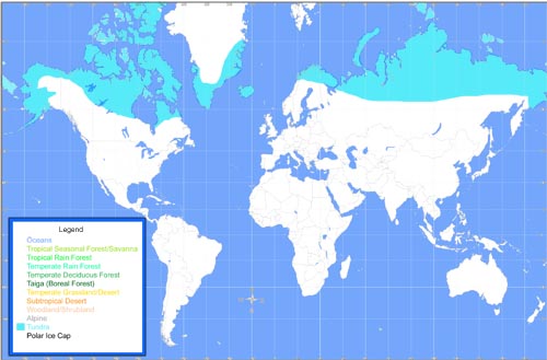 Global Location Biome Tundra